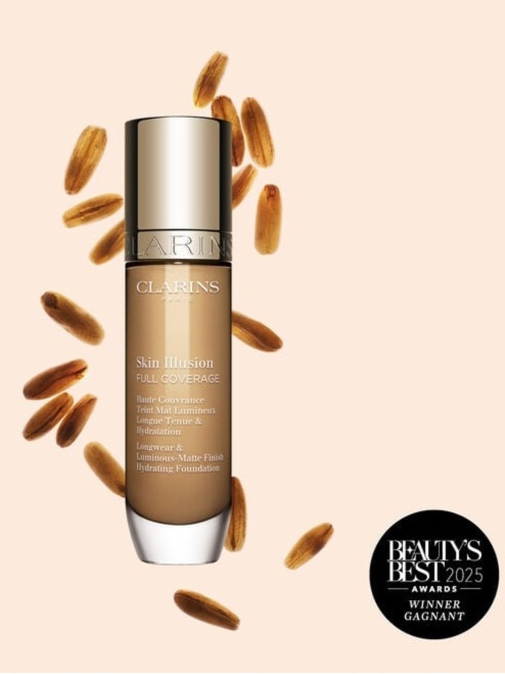 Clarins Skin Illusion Foundation Warm Tan 112.7W